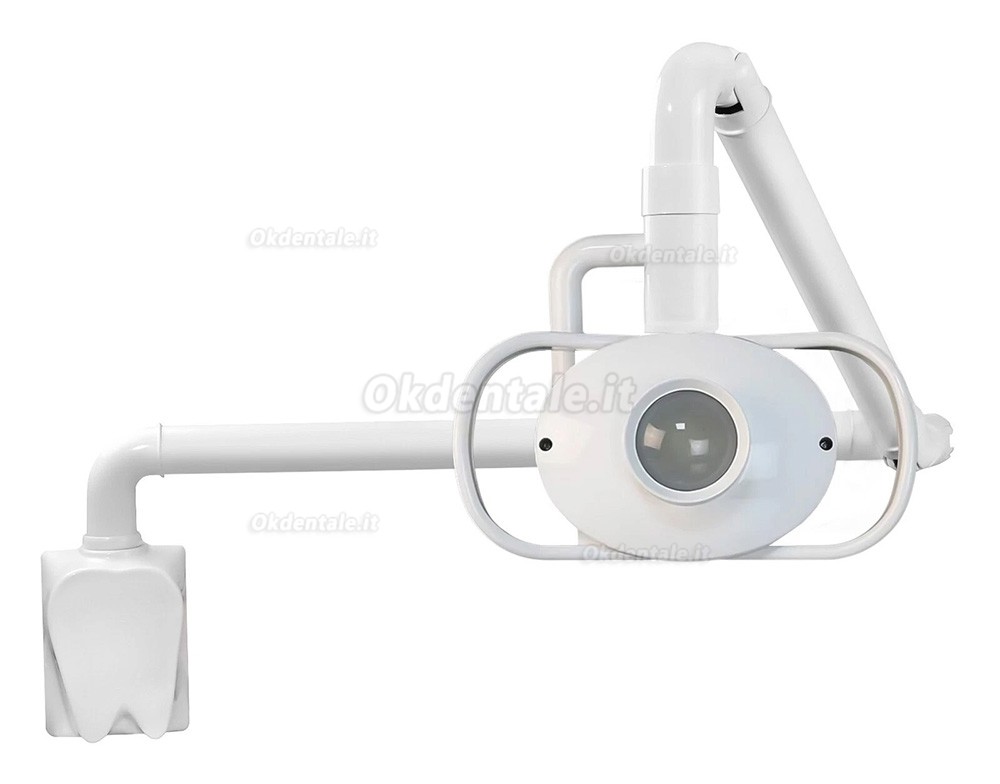 Lampade diagnostiche dentale e otorinolaringoiatrico (a parete) con braccio